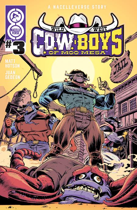 WILD WEST COW-BOYS OF MOO MESA #3 (OF 4) CVR B ANDREW KRAHNKE VAR Oni Press
