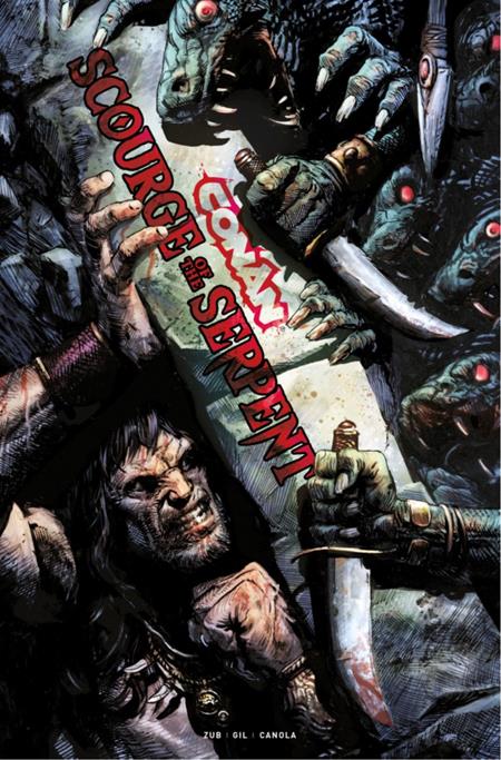 CONAN THE BARBARIAN SCOURGE OF THE SERPENT #3 (OF 4) CVR A GERARDO ZAFFINO VAR (MR) Titan Comics