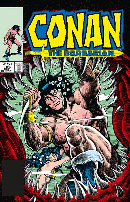 CONAN THE BARBARIAN THE ORIGINAL COMICS OMNIBUS HC VOL 07 REGULAR EDITION MIKE DOCHERTY (MR) Titan Comics