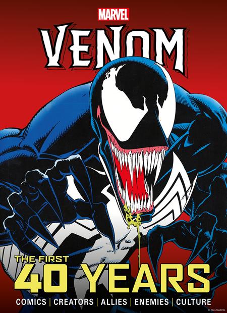 MARVELS VENOM THE FIRST 40 YEARS HC Titan Comics
