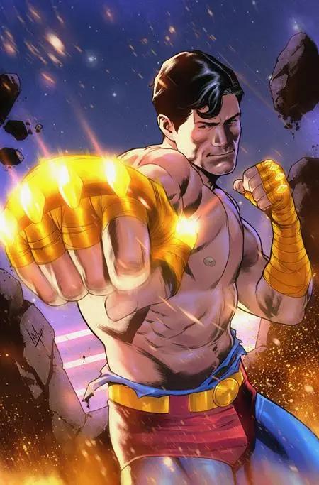 DC K.O. SUPERMAN VS CAPTAIN ATOM #1 (ONE SHOT) CVR C LUCAS MEYER CARD STOCK VAR DC Comics