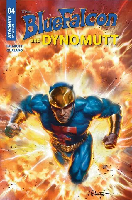 BLUE FALCON & DYNOMUTT #4 CVR A LUCIO PARRILLO DYNAMITE Entertainment