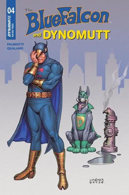 BLUE FALCON & DYNOMUTT #4 CVR C JOSEPH MICHAEL LINSNER VAR DYNAMITE Entertainment