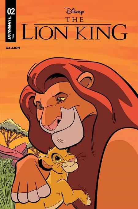 LION KING #2 CVR C JACOB EDGAR VAR DYNAMITE Entertainment