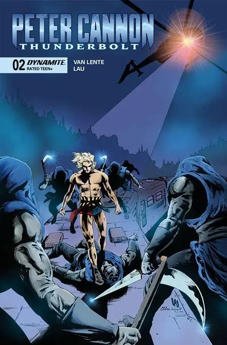 PETER CANNON THUNDERBOLT #2 CVR B JONATHAN LAU VAR DYNAMITE Entertainment