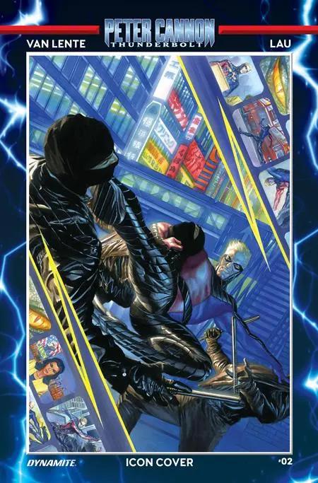 PETER CANNON THUNDERBOLT #2 CVR D ALEX ROSS ICON VAR DYNAMITE Entertainment