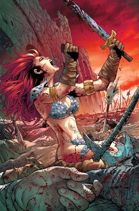 SONJA REBORN #5 CVR G INC 1:10 GREG LAND VIRGIN VAR DYNAMITE Entertainment