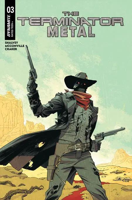 TERMINATOR METAL #3 CVR A DECLAN SHALVEY DYNAMITE Entertainment