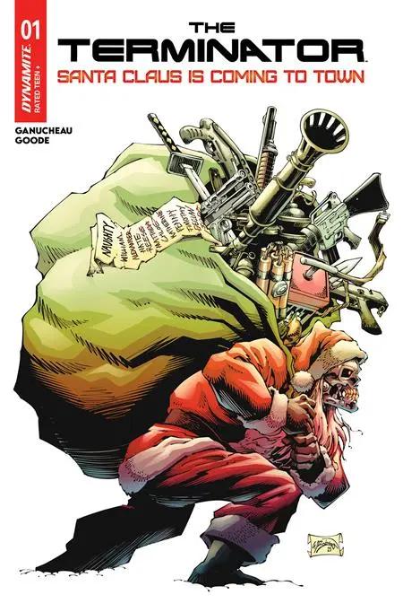TERMINATOR SANTA CLAUS IS COMING TO TOWN #1 (ONE SHOT) CVR A WILL ROBSON DYNAMITE Entertainment