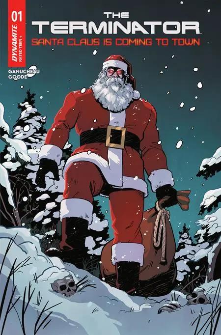 TERMINATOR SANTA CLAUS IS COMING TO TOWN #1 (ONE SHOT) CVR D KENDALL GOODE VAR DYNAMITE Entertainment