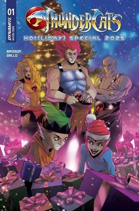 THUNDERCATS HO!(LIDAY) SPECIAL 2025 #1 (ONE SHOT) CVR B FABIO GALLO VAR DYNAMITE Entertainment