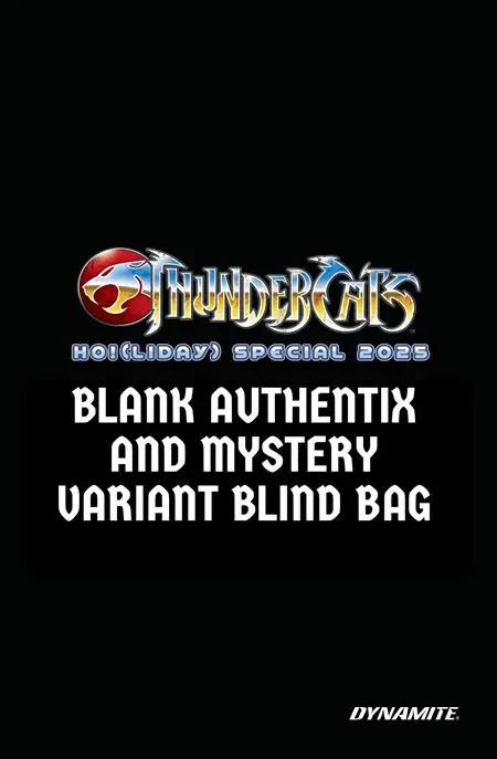 THUNDERCATS HO!(LIDAY) SPECIAL 2025 #1 (ONE SHOT) CVR D BLIND BAG VAR DYNAMITE Entertainment