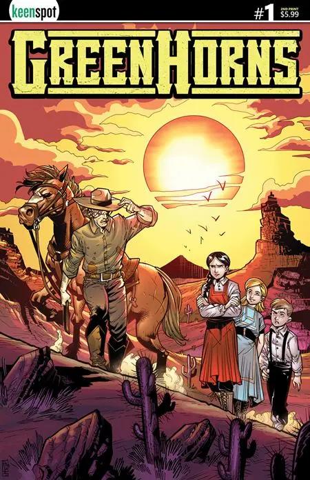 GREENHORNS #1 Second Printing Cvr A Athila Fabbio Pete Pantazis Ex Posse Holdings