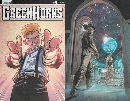 GREENHORNS #3 CVR C ATHILA FABBIO PETE PANTAZIS HOLOFOIL FLIP VAR Ex Posse Holdings