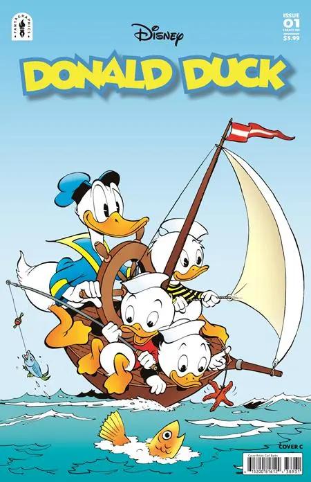 DONALD DUCK LEGACY #389 THE GOLDEN PINEAPPLE CVR C CARL BARKS VAR Fantagraphics