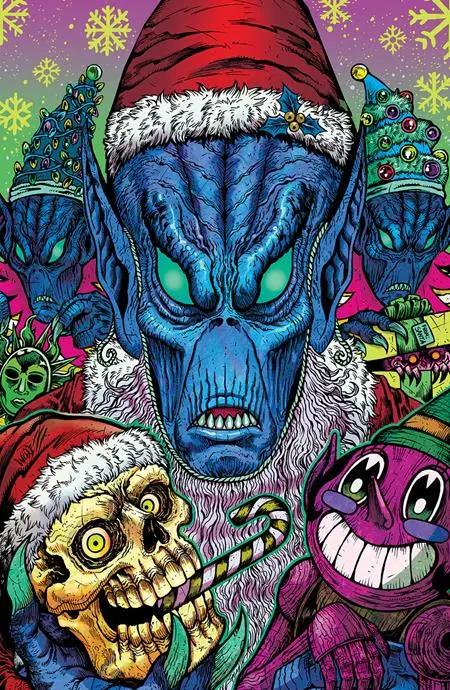 DREAD THE HALLS 2025 (ONE SHOT) CVR E MARIA WOLF TOXIC VAR Image Comics