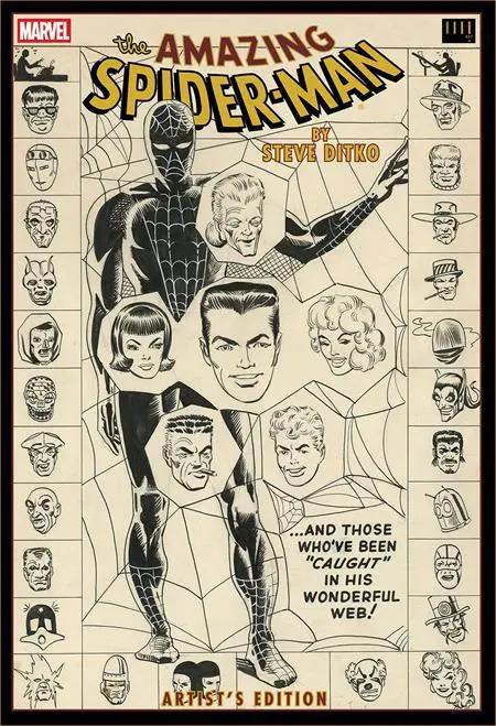 AMAZING SPIDER MAN BY STEVE DITKO ARTISTS EDITION HC DIRECT MARKET EXCLUSIVE WEB CVR Image Comics