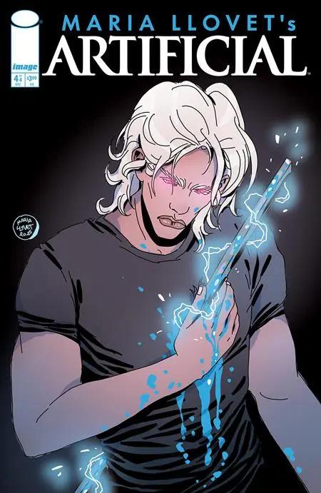 ARTIFICIAL #4 (OF 4) CVR C MARIA LLOVET CHEST WOUND VAR (MR) Image Comics