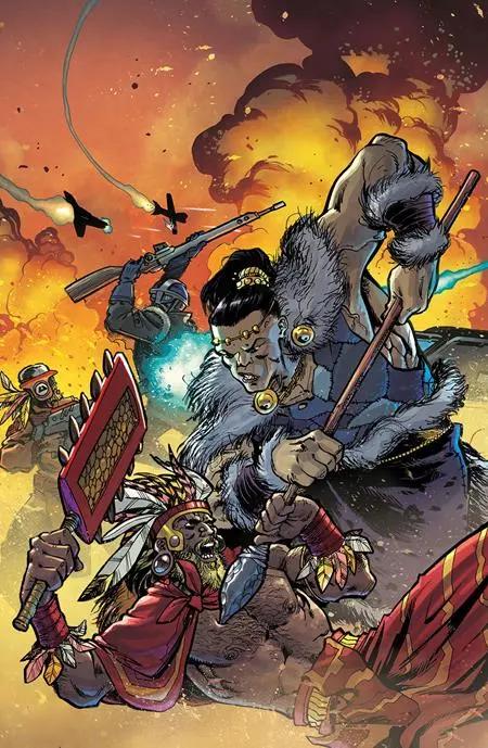 FREE PLANET #7 CVR C INC 1:10 ILIAS KYRIAZIS & VITTORIO ASTONE VIRGIN VAR Image Comics