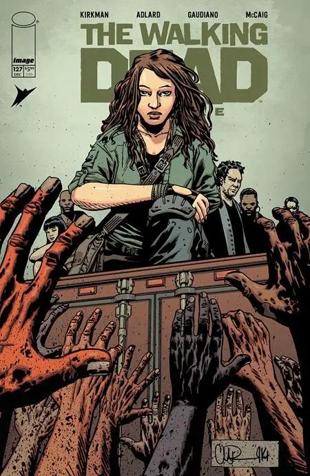 WALKING DEAD DELUXE #127 CVR B CHARLIE ADLARD & DAVE MCCAIG VAR (MR) Image Comics