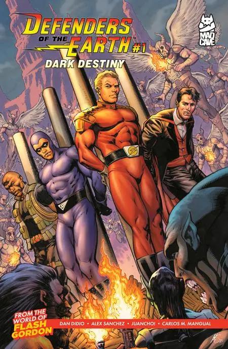 DEFENDERS OF THE EARTH DARK DESTINY #1 (OF 4) CVR A MARCO SANTUCCI Mad Cave Studios