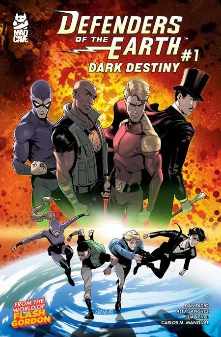 DEFENDERS OF THE EARTH DARK DESTINY #1 (OF 4) CVR B VASCO GEORGIEV VAR Mad Cave Studios