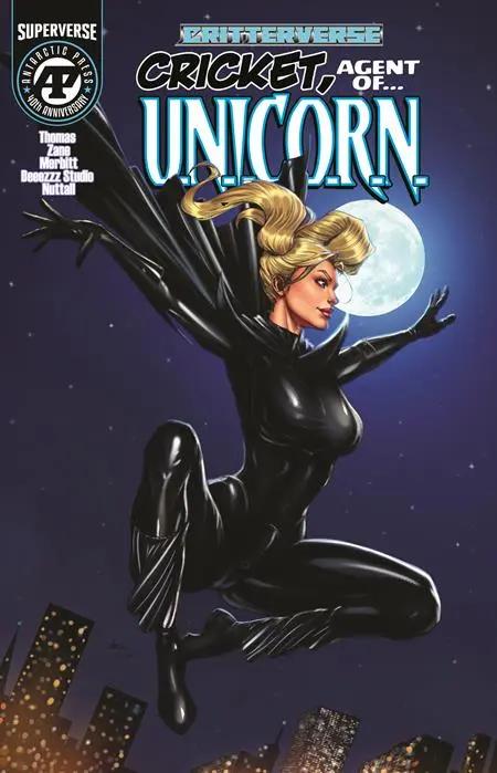 CRITTERVERSE PRESENTS CRICKET AGENT OF UNICORN #1 (OF 4) CVR B IZONETO ADEMAR SANJU NIVANGUNE VAR Massive Publishing