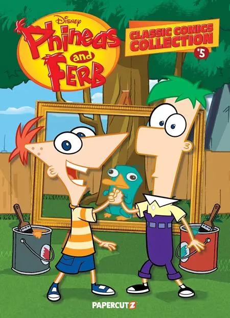 PHINEAS AND FERB CLASSIC COMICS COLLECTION HC VOL 05 Papercutz
