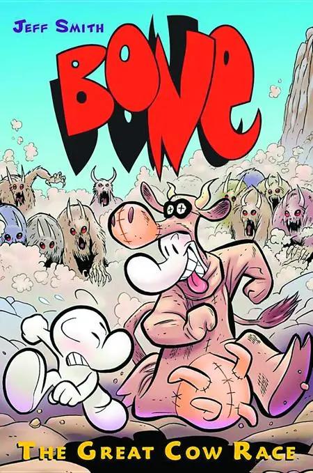 BONE TP VOL 02 THE GREAT COW RACE Previously Offered thru Other Distributors Scholastic