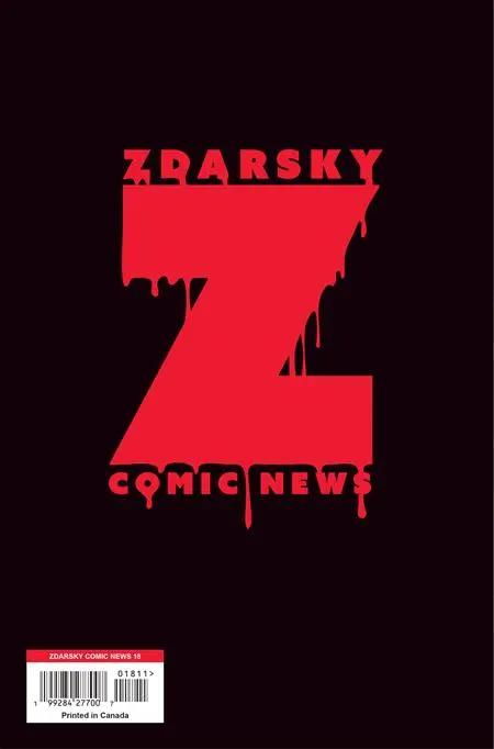 ZDARSKY COMIC NEWS #18 BUNDLE OF 25 (NET) Zdarsco