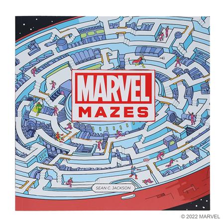 MARVEL MAZES TP Previously Offered thru Other Distributors Chronicle Books