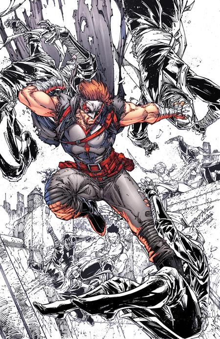 FINAL BOSS #3 CVR E INC 1:50 BRETT BOOTH SPOT COLOR VAR (MR) Image Comics