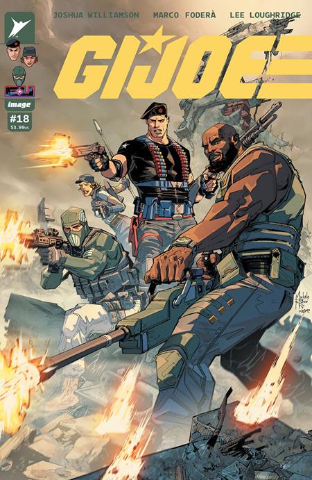 GI JOE #18 CVR E INC 1:50 MICHELE RUBINI & ROMULO FAJARDO JR VAR Image Comics