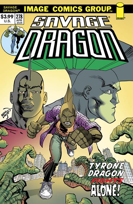SAVAGE DRAGON #278 CVR B ERIK LARSEN 70S TRADE DRESS VAR Image Comics