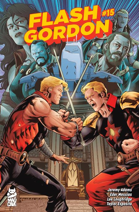 FLASH GORDON #15 CVR A WILL CONRAD LEE LOUGHRIDGE Mad Cave Studios