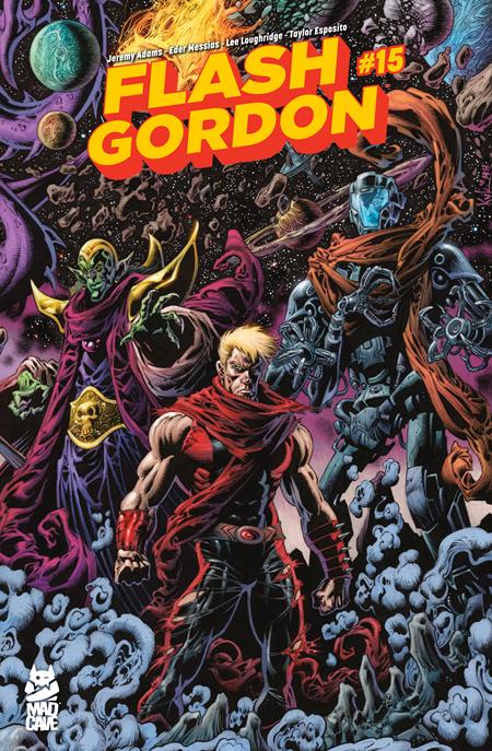 FLASH GORDON #15 CVR B KYLE HOTZ DAN BROWN VAR Mad Cave Studios