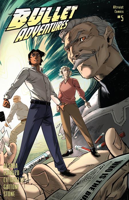 BULLET ADVENTURES #5 CVR B ANDRE RISSO FRANCESCA CITTARELLI VAR Massive Publishing