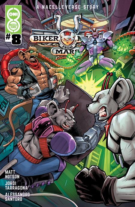 BIKER MICE FROM MARS (2025) #8 CVR A EDU SOUZA Oni Press