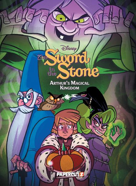 SWORD IN THE STONE HC ARTHURS MAGICAL KINGDOM Papercutz