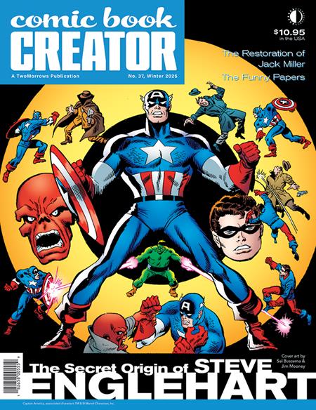 COMIC BOOK CREATOR #37 Previously Offered Thru Diamond TwoMorrows Publishing