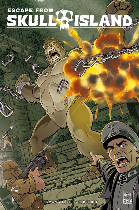 ESCAPE FROM SKULL ISLAND #1 (OF 4) CVR B CHRISTOPHER JONES VAR Titan Comics