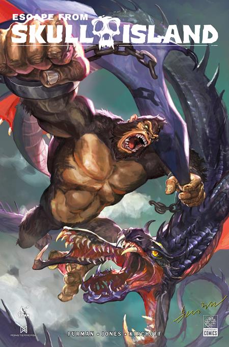 ESCAPE FROM SKULL ISLAND #1 (OF 4) CVR C SUNGHAN YUNE VAR Titan Comics