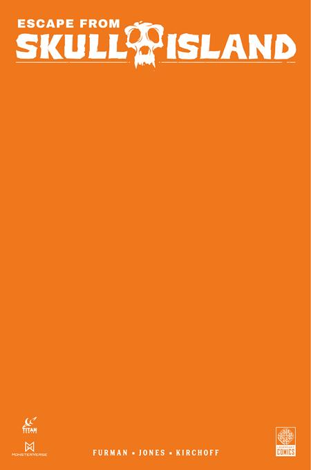 ESCAPE FROM SKULL ISLAND #1 (OF 4) CVR E BLANK SKETCH VAR Titan Comics