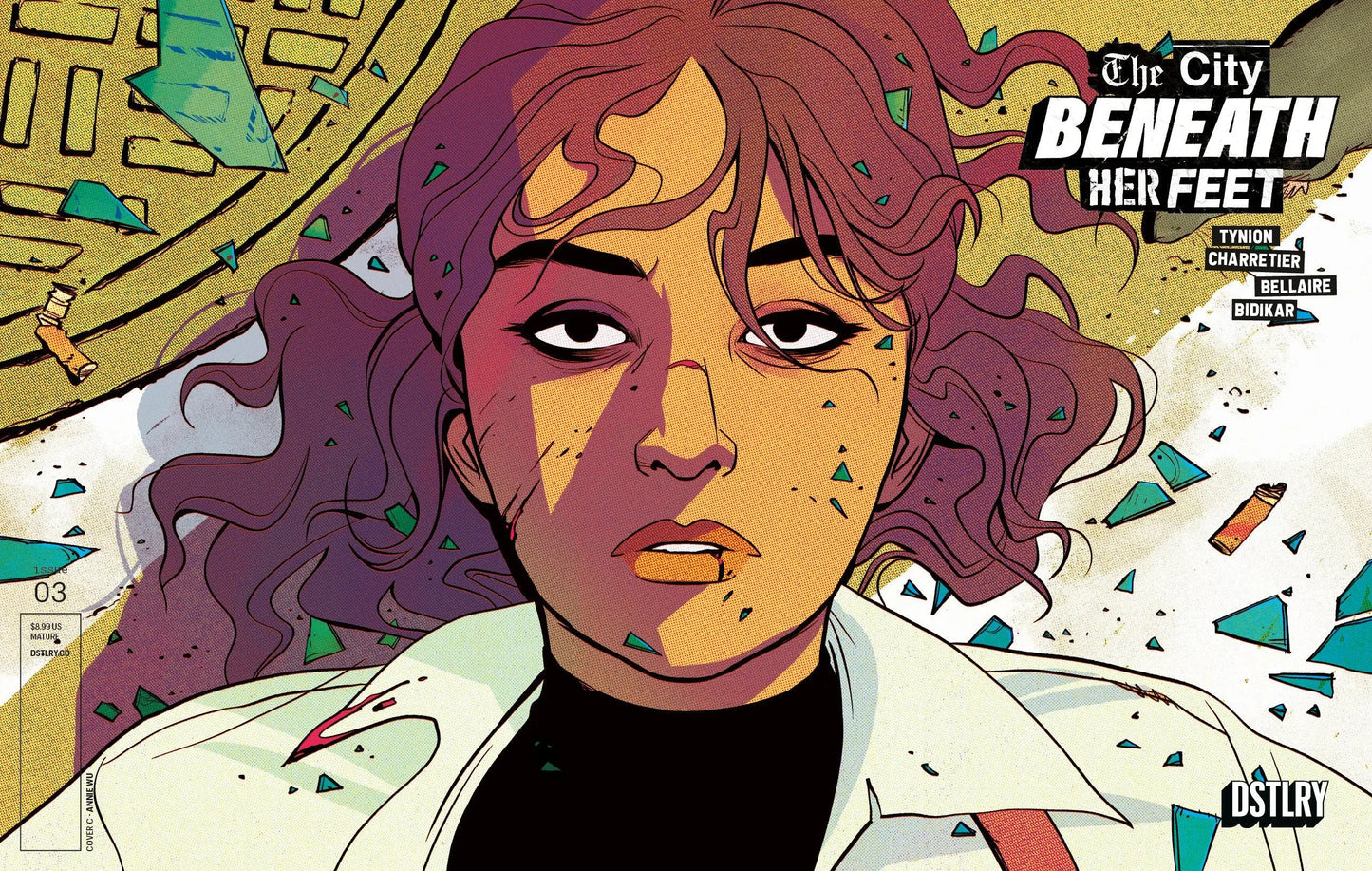 THE CITY BENEATH HER FEET #3 CVR C ANNIE WU 10 COPY VARIANT 1:10 DSTLRY
