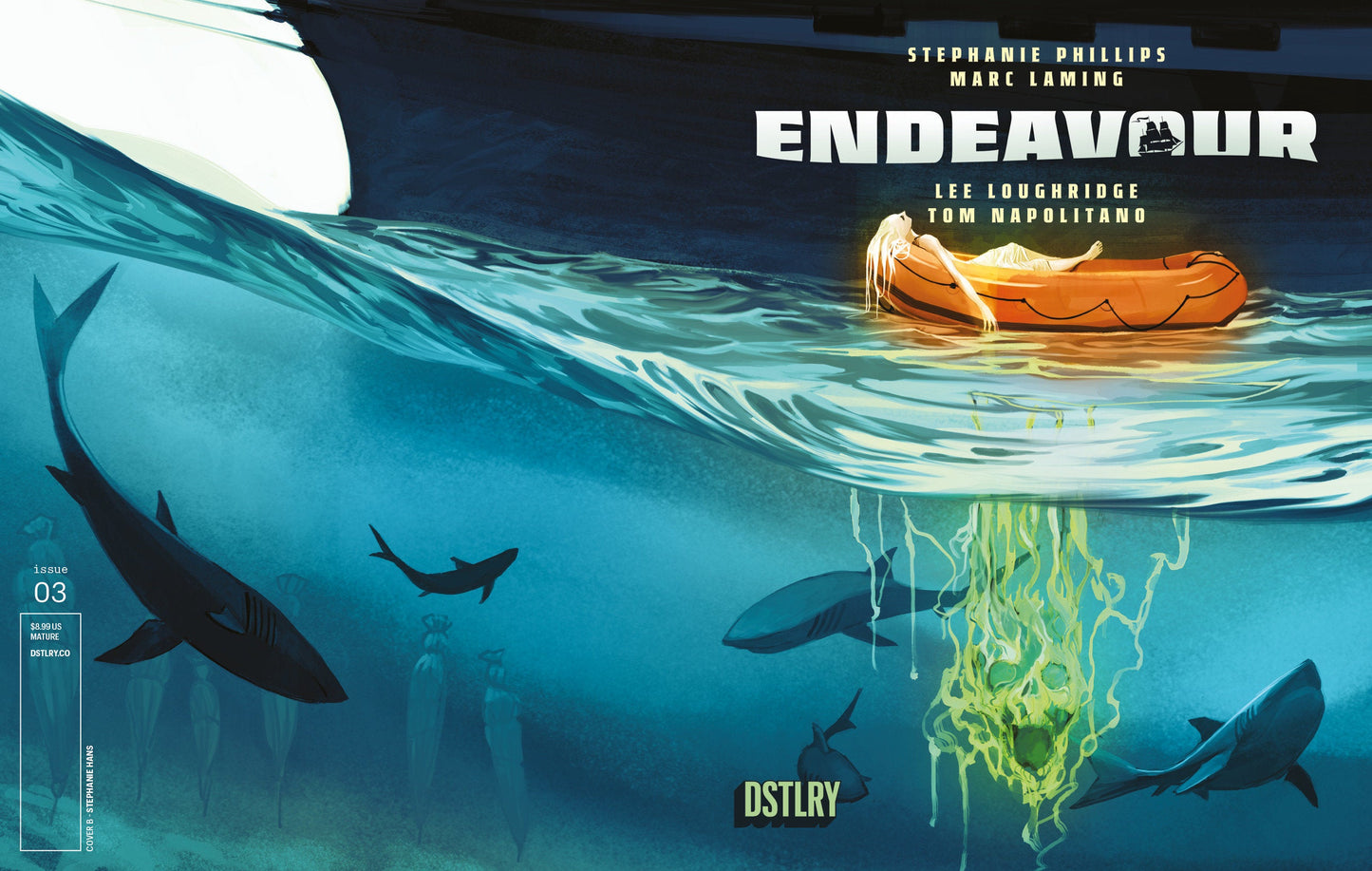 ENDEAVOUR #3 CVR B STEPHANIE HANS 5 COPY VARIANT DSTLRY