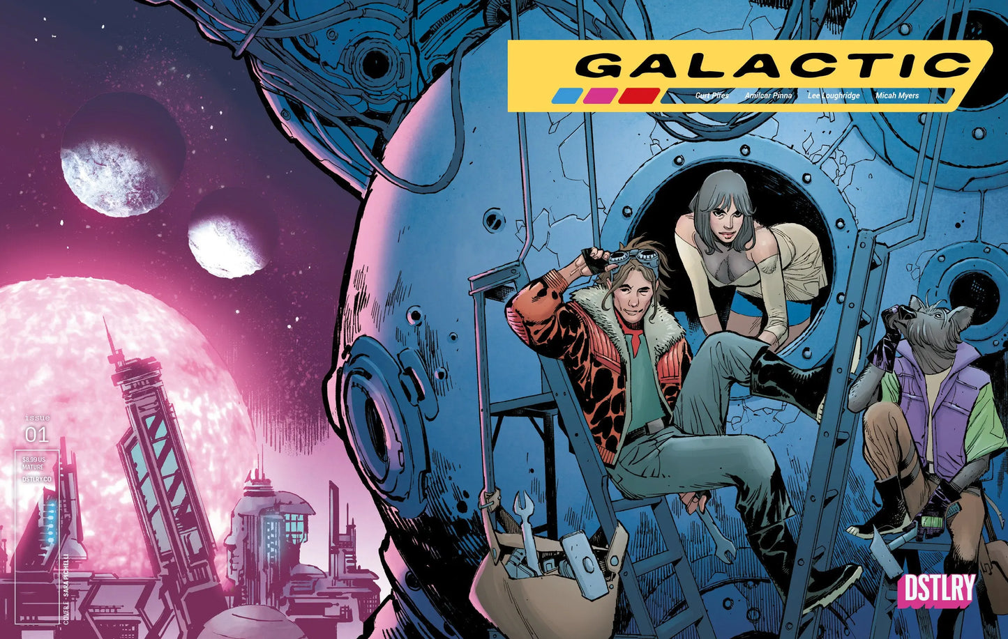 GALACTIC #1 CVR E SARA PICHELLI VARIANT DSTLRY