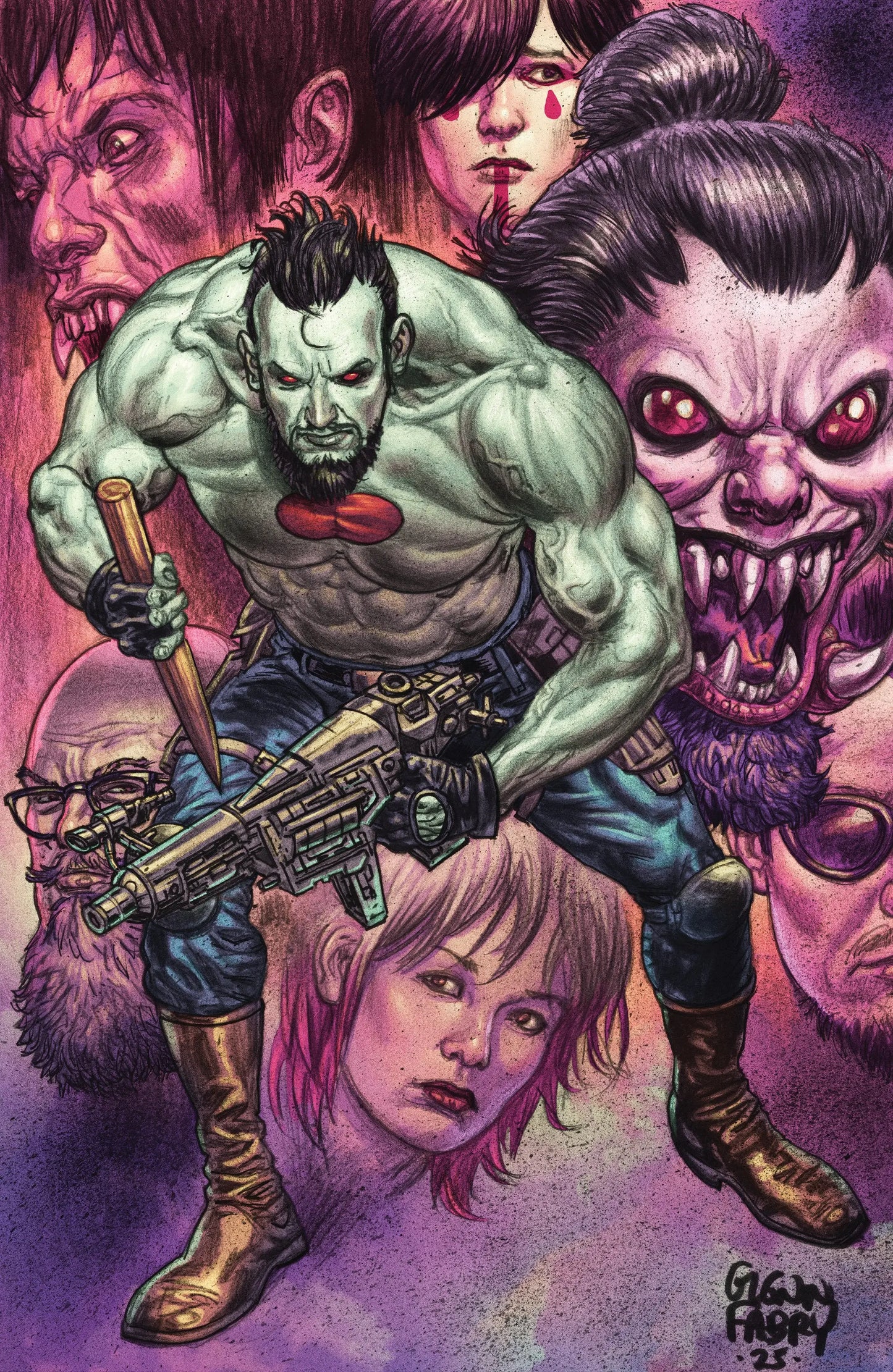 Valiant Beyond: Bloodshot #2 Variant D (Fabry Full Art) IDW Publishing