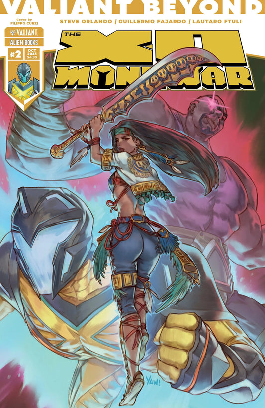 Valiant Beyond: The X-O Manowar #2 Variant B (Curzi) IDW Publishing