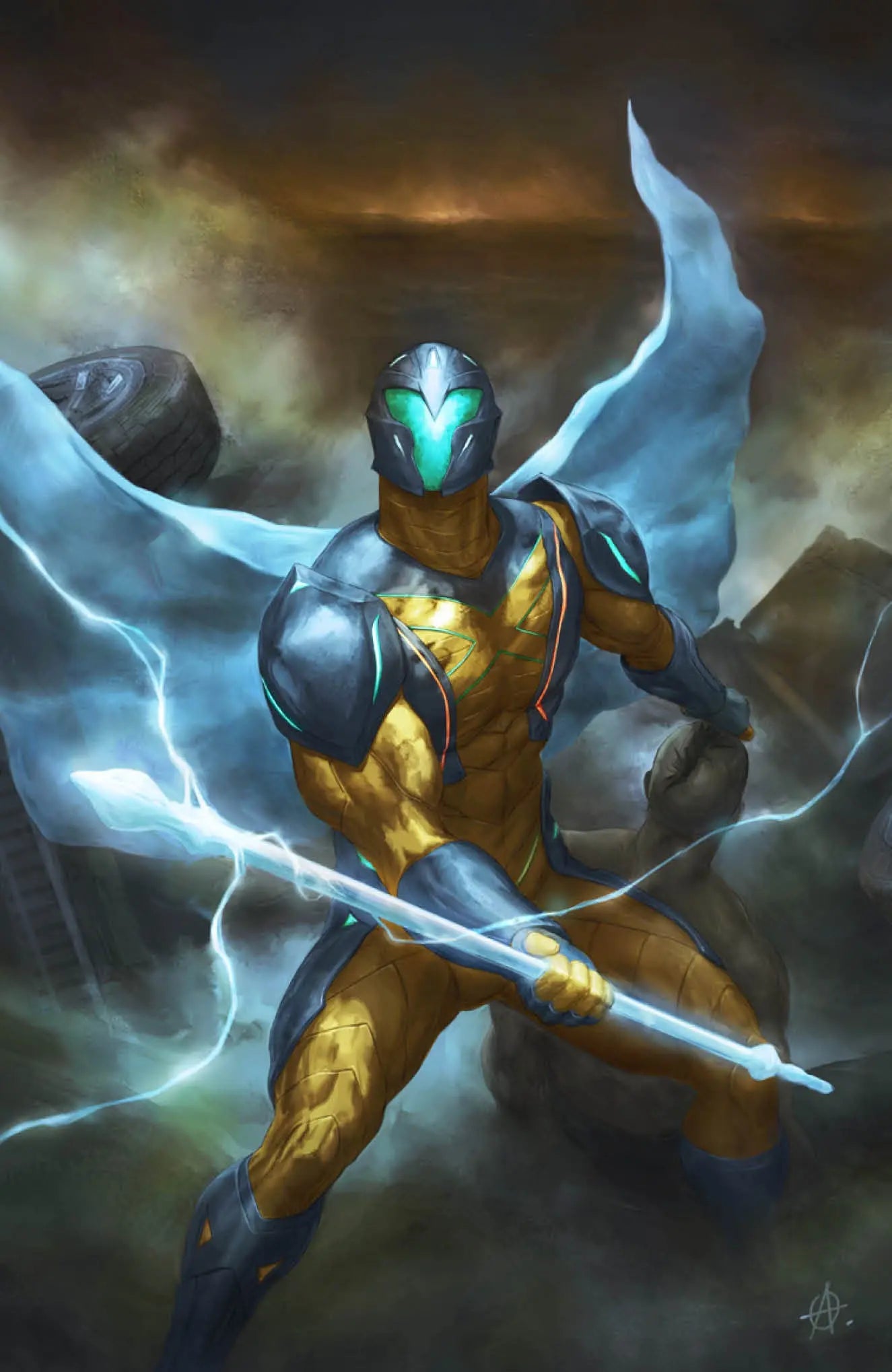 Valiant Beyond: The X-O Manowar #2 Variant D (Alessio Full Art) IDW Publishing