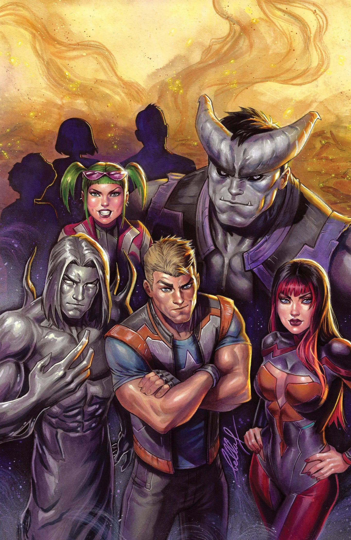 Valiant Beyond: All-New Harbinger #1 Variant E (Rachlin Full Art) IDW Publishing